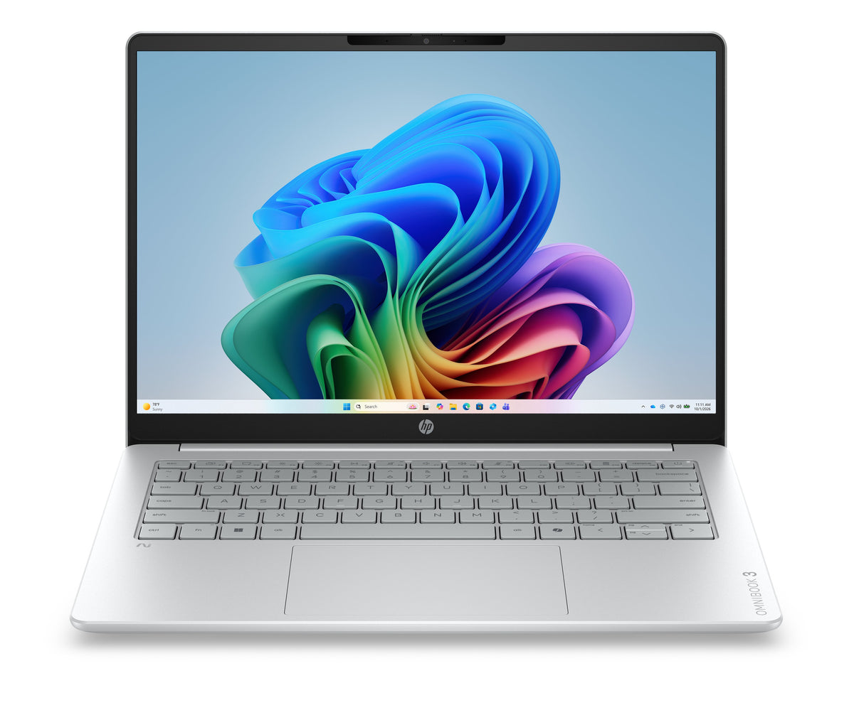 EAN 0821844595763 - HP OmniBook 3 Laptop Next Gen AI 14-hz0005nsx Copilot+ PC Snapdragon X1-26-100 Portátil 35,6 cm (14") 2K imagen 1
