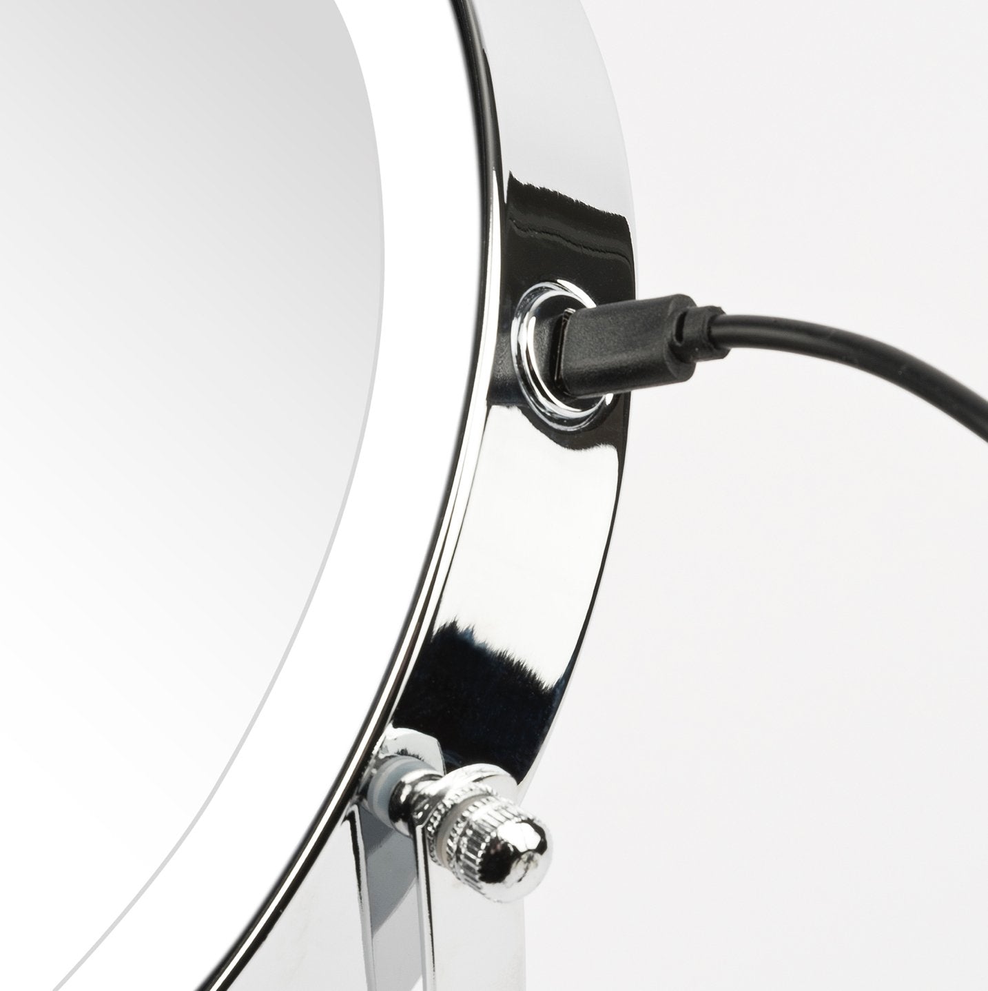 EAN 8055176402228 - Girmi BE02 espejo para maquillaje Independiente Alrededor Acero inoxidable imagen 7