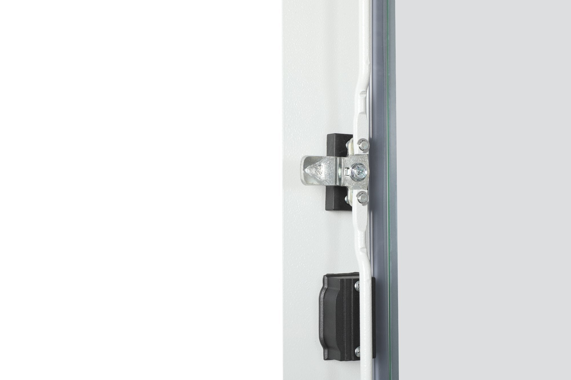 Armario De Red De 42ua Unique, 2053x800x800 Mm Puerta Frontal Acristalada Dos Hojas, Gris