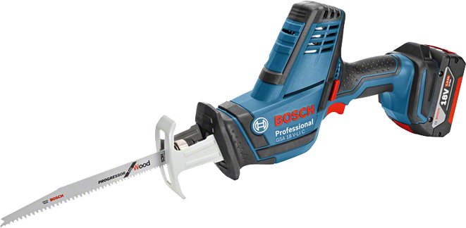 EAN 3165140862301 - Bosch GSA 18 V-LI C Negro, Azul imagen 2