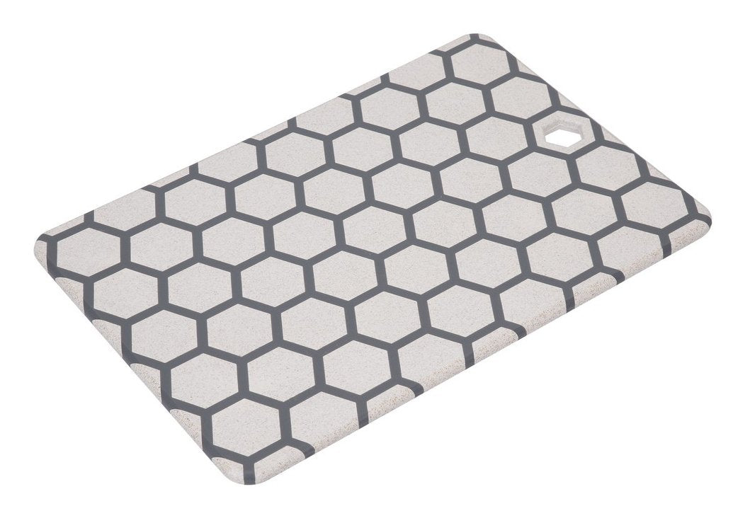 EAN 4260403577660 - Resto Kitchenware 95402 tabla de cocina para cortar Rectangular Plástico Gris, Blanco imagen 3
