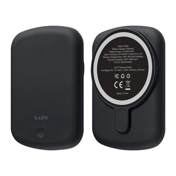 Laut Power Charge Handy Negro Powerbank,Comp. With Magsafe