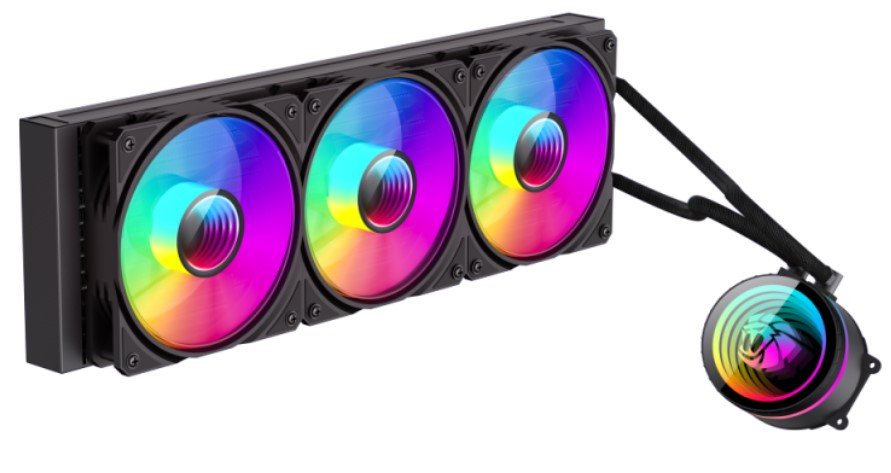 Gamemax Cpu Liquid Cooler Iceburg 360 Infinity Black