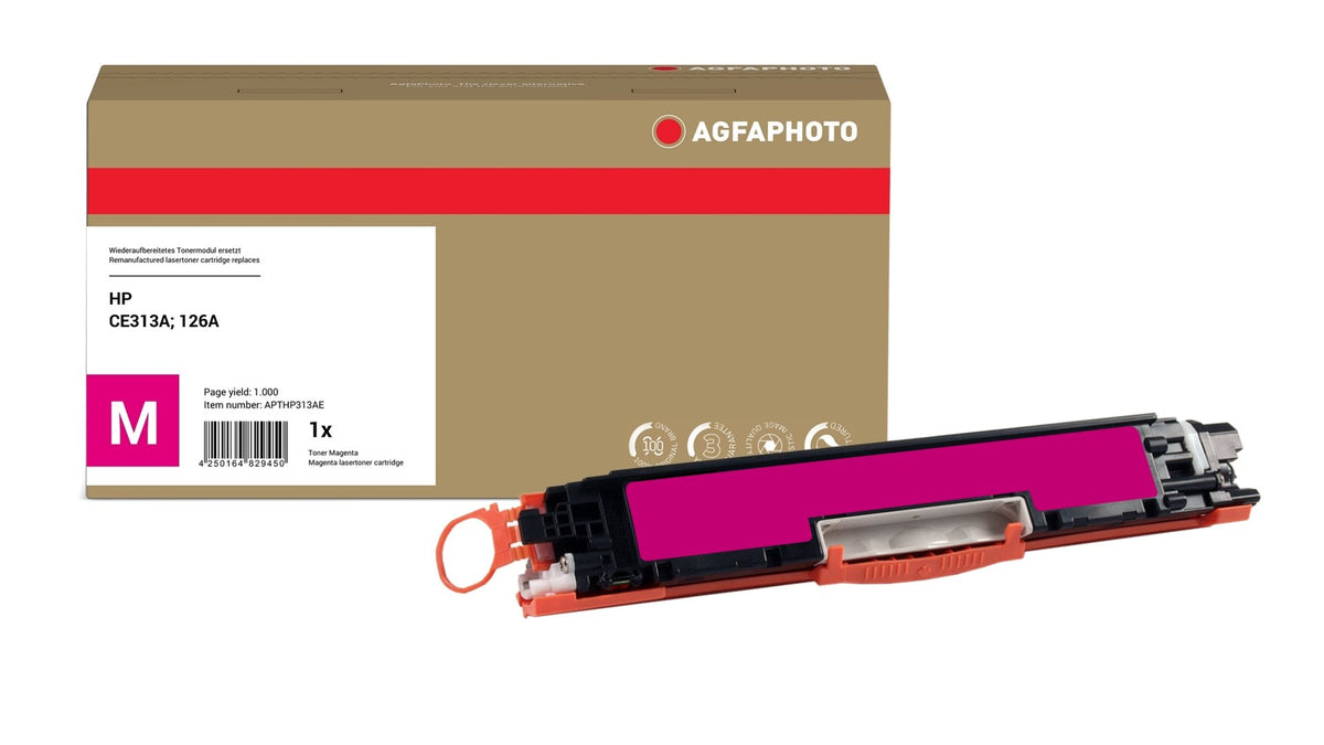 EAN 4250164829450 - AgfaPhoto APTHP313AE cartucho de tóner 1 pieza(s) Compatible Magenta imagen 1