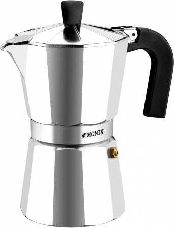 EAN 8435092400162 - Monix M620003 cafetera manual Cafetera italiana Aluminio imagen 1
