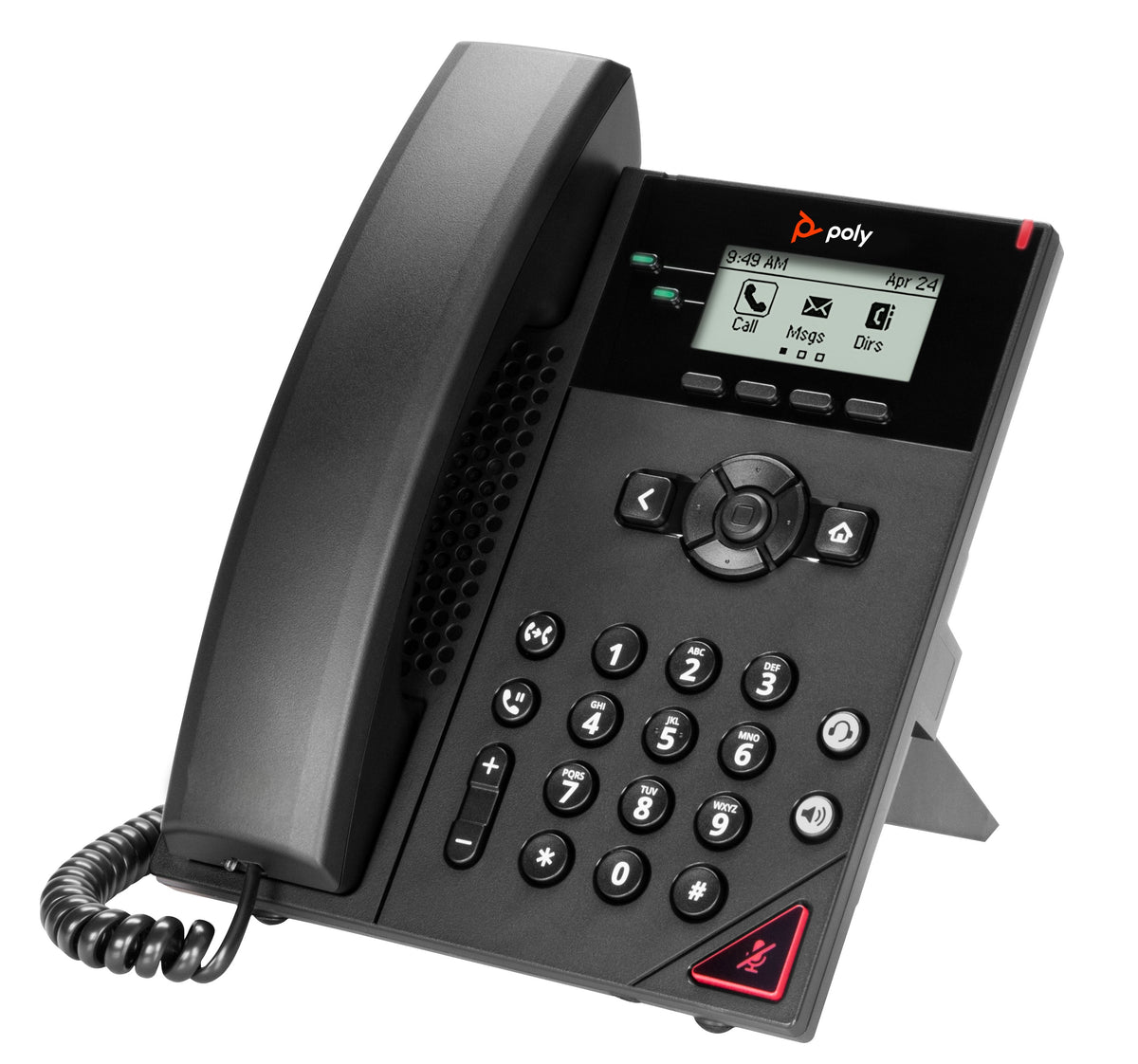 EAN 0197498638355 - HP Poly VVX 150 2-Line IP Phone and PoE-enabled teléfono IP imagen 3
