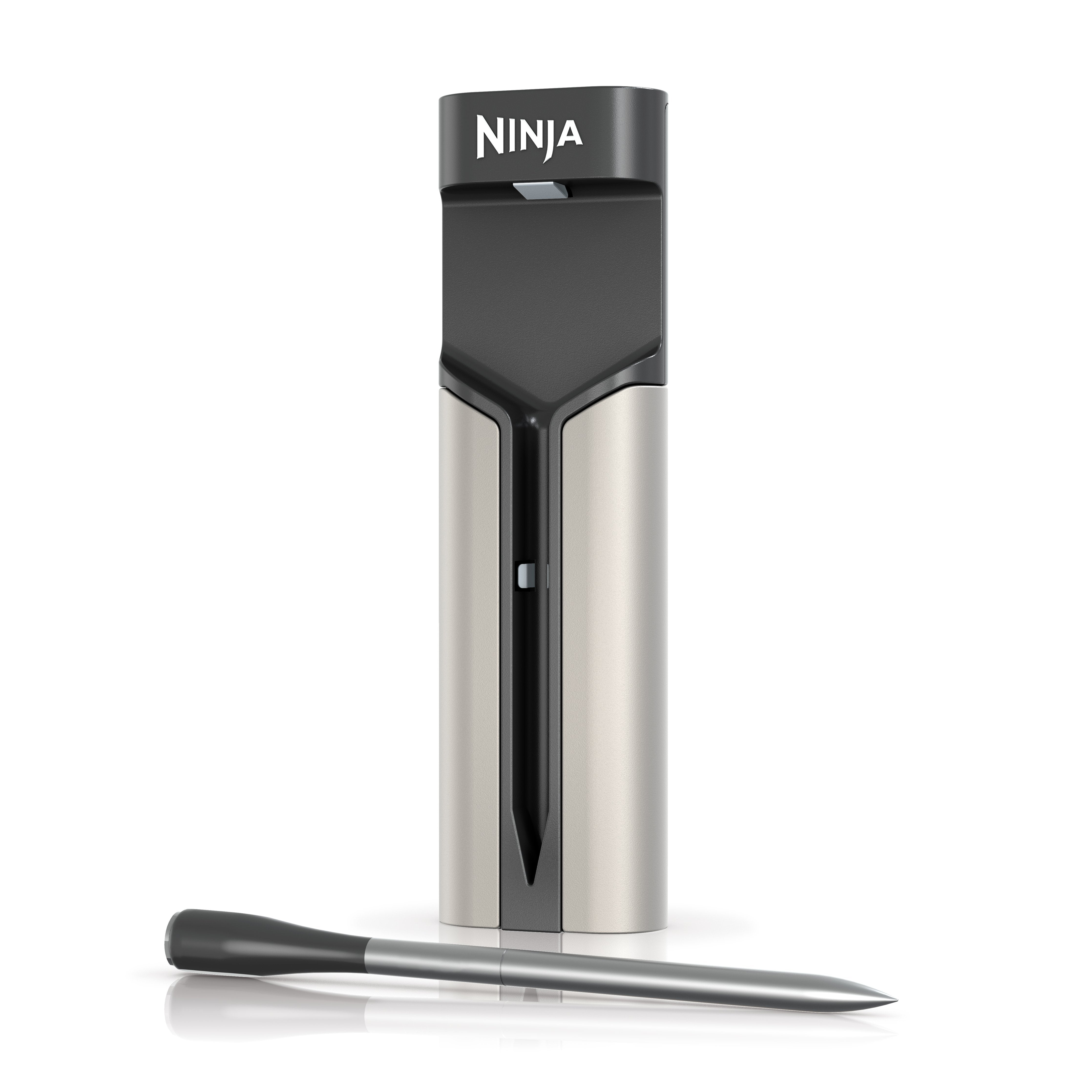 Termómetro Ninja Prochef Grill Wp100eu Indooor / Negro Exterior / Acero Inoxidable, Bluetooth, Rango De 50 Metros Wp100eu