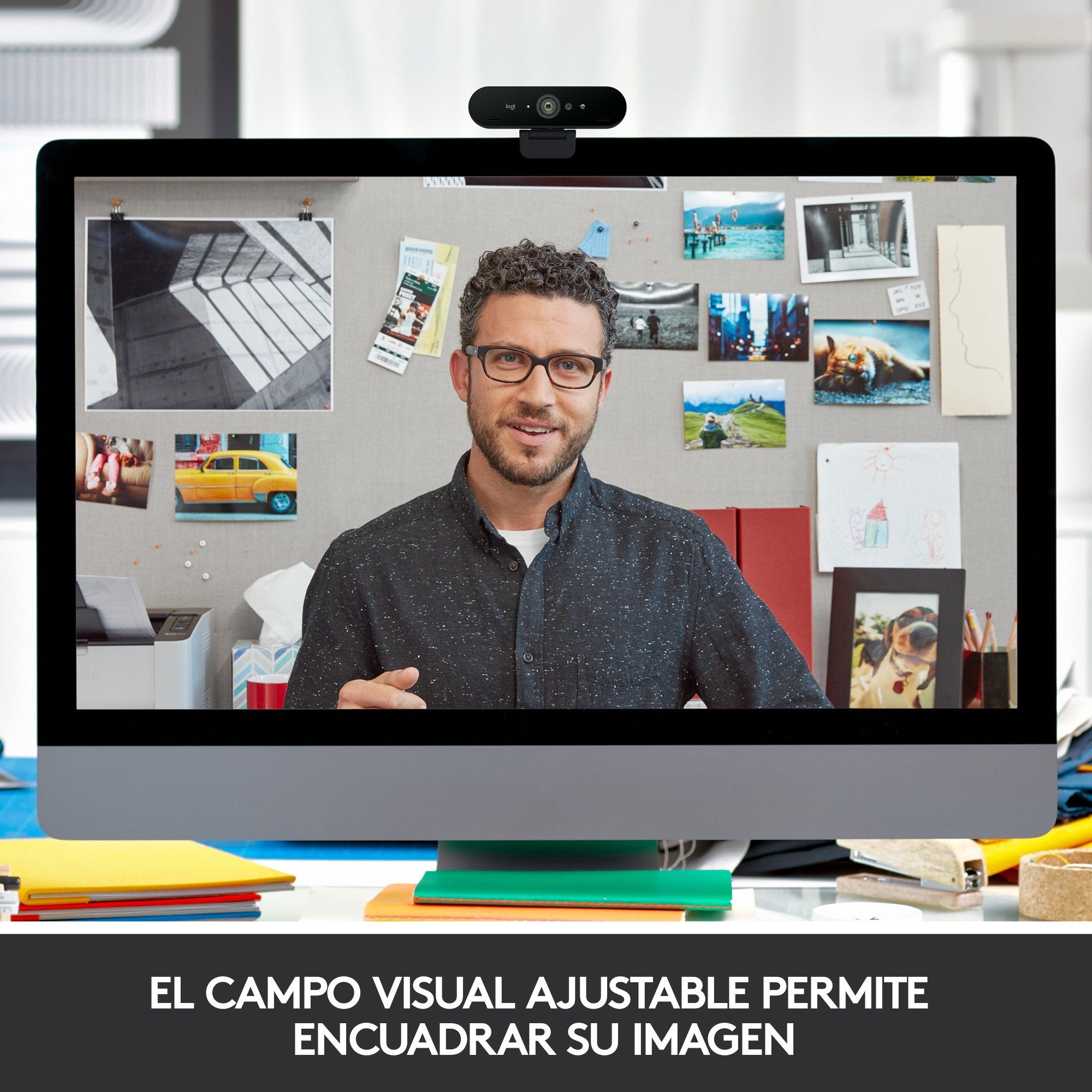 Webcam Logitech Brío Stream Enfoque Automático 4k