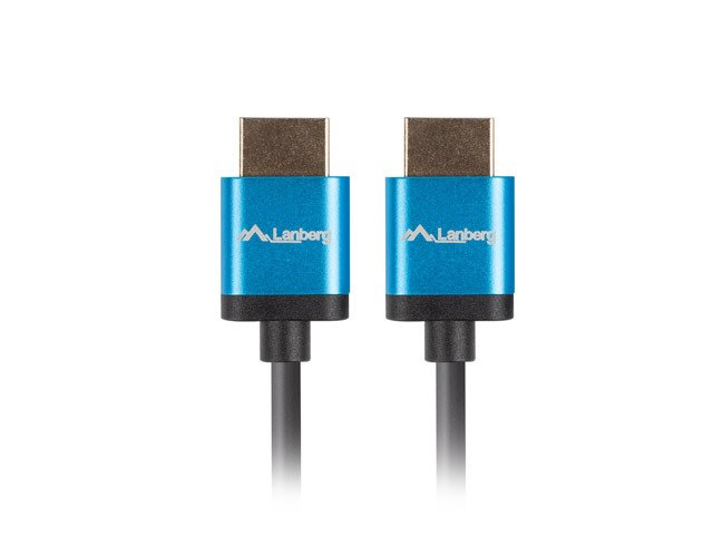 EAN 5901969424379 - Lanberg CA-HDMI-22CU-0018-BK cable HDMI 1,8 m HDMI tipo A (Estándar) Negro, Azul imagen 3