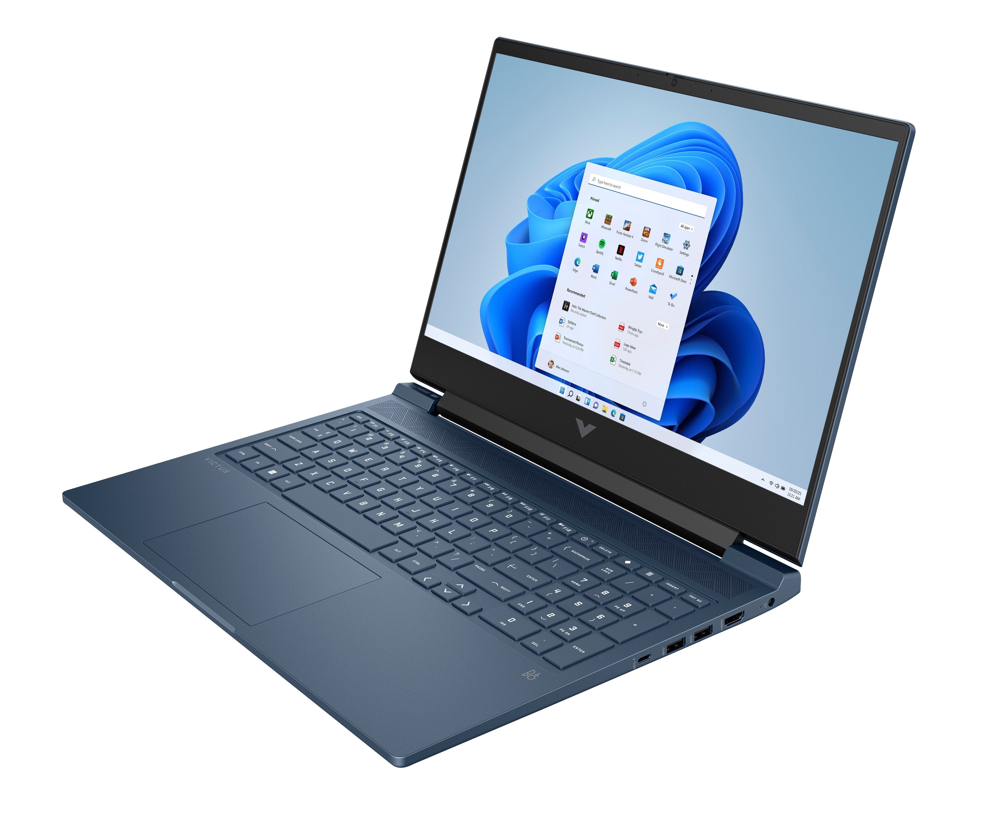 Portátil Victus Gaming 16 S0006ns 16.1" Ryzen 7 7840hs 16gb  512gb Ssd Nvidia Gforce Rtx4050 Freedos Plata Mica