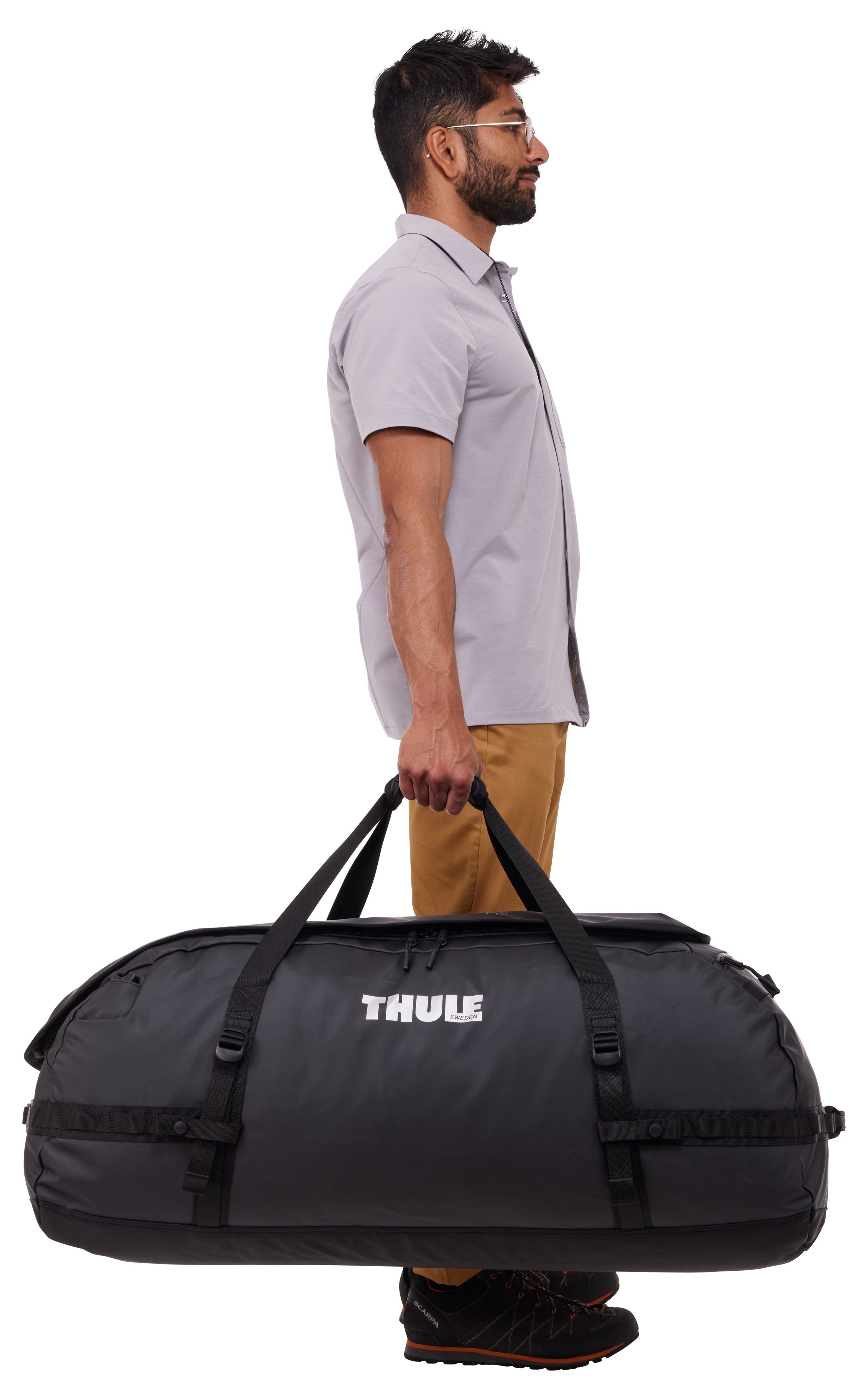EAN 0085854255318 - Thule Chasm TDSD305 Black bolso de lona 130 L Poliéster Negro imagen 7