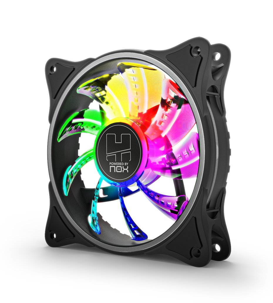 EAN 8436587971709 - NOX A-Fan Carcasa del ordenador Ventilador 12 cm Negro 1 pieza(s) imagen 1