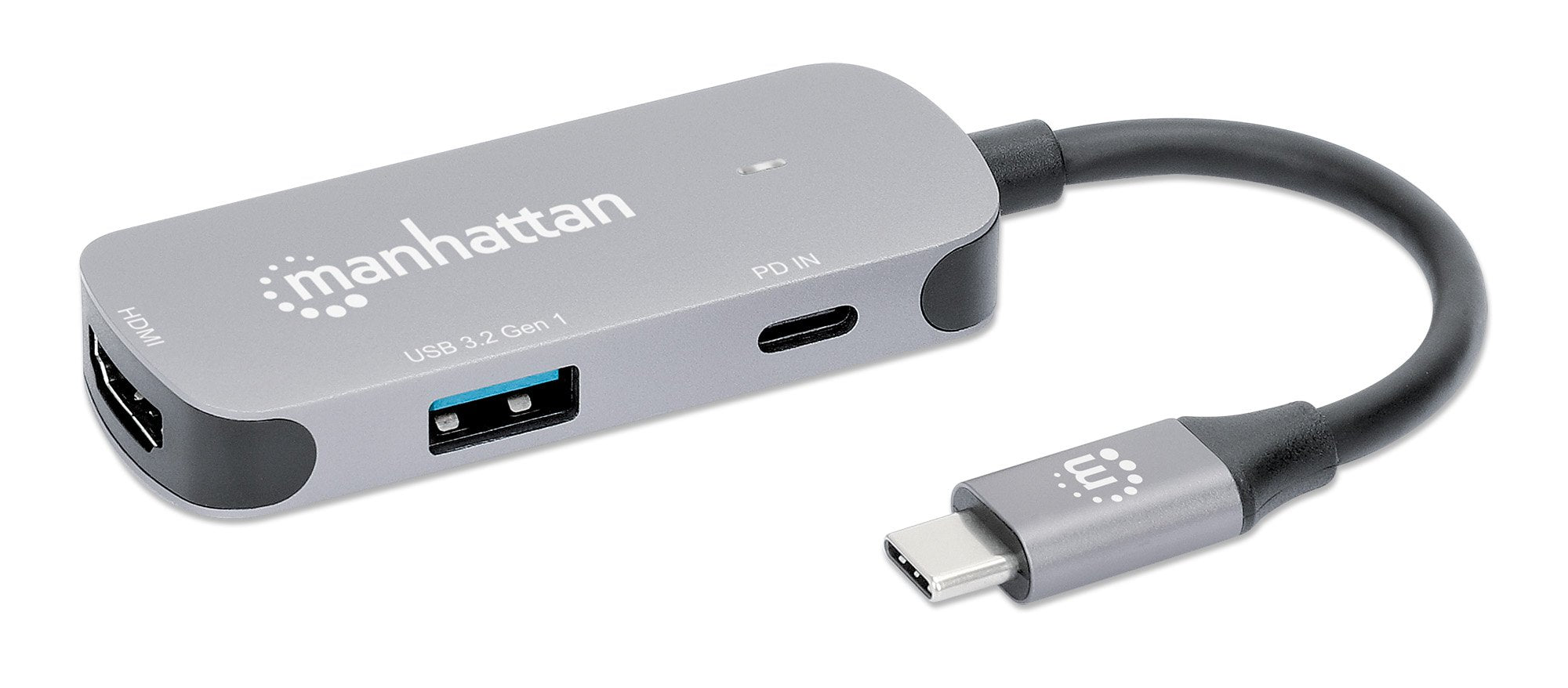 EAN 0766623190299 - Manhattan 190299 base para portátil y replicador de puertos Alámbrico USB 3.2 Gen 1 (3.1 Gen 1) Type-C Pl imagen 1