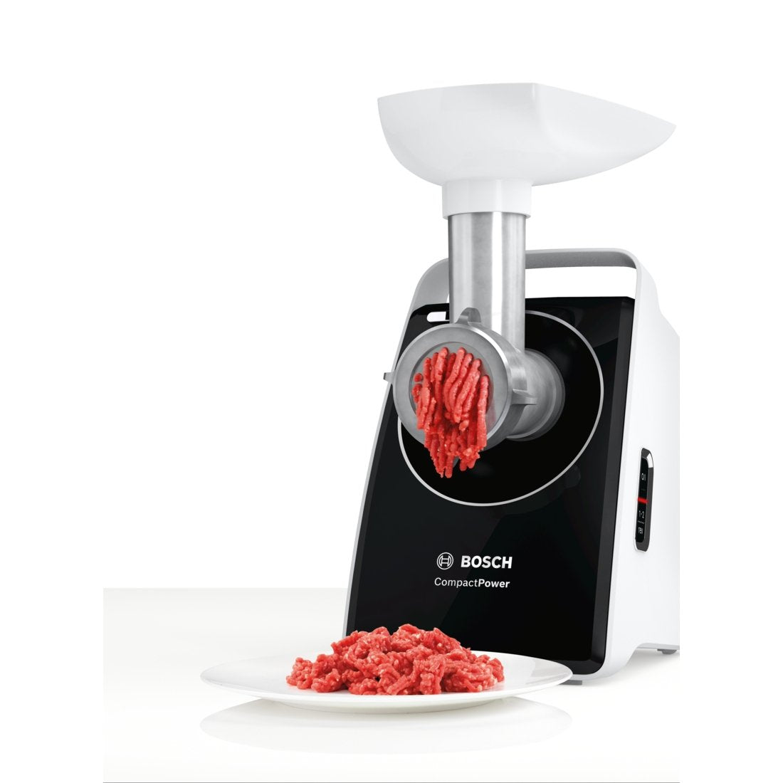 Picadora De Carne Bosch Mfw3850b Blanco, 1800 W, Nãºmero De Velocidades 2, Rendimiento (Kg/Min) 2, 500 W