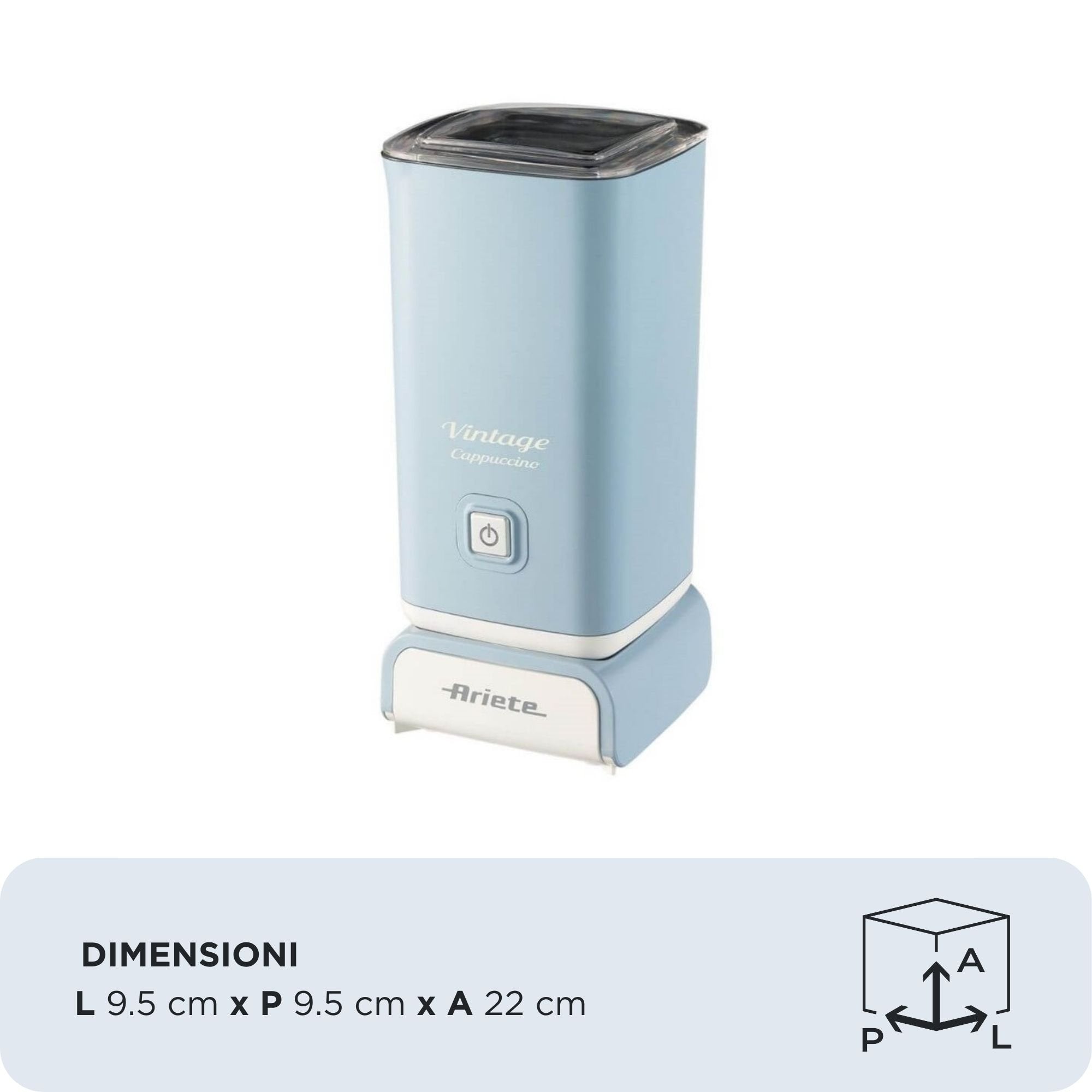 EAN 8003705113978 - Ariete 2878/05 Automatic milk frother/warmer Azul claro imagen 2