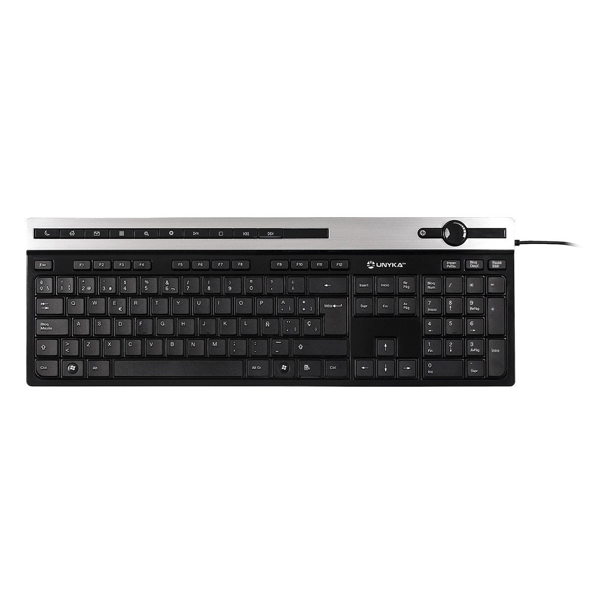 Teclado Unyka A2930 Multimedia 50534