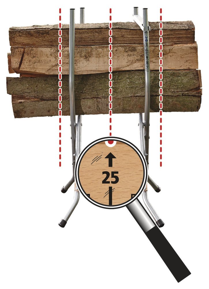 Soporte Para Cortar Leña Con Motosierras Sb 60 5119000 Wolfcraft