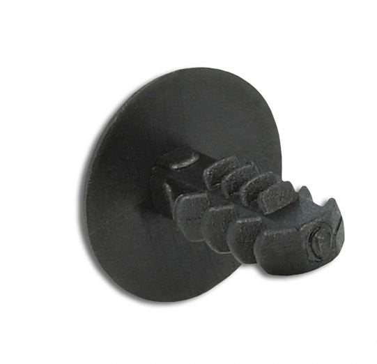 Delock Tannenbaum Clip Schwarz 10 Stück