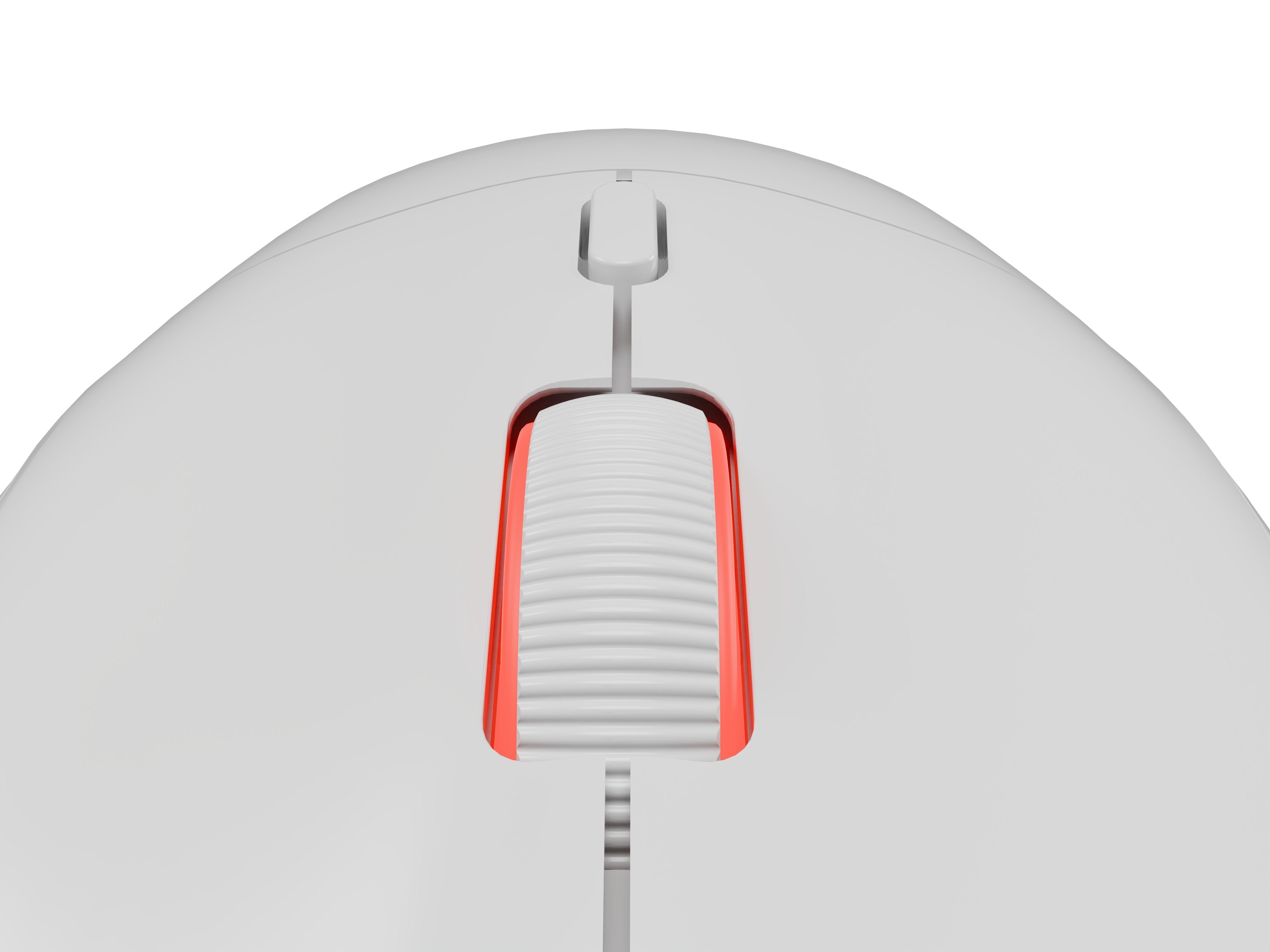 Raton Gaming Genesis Zircon Xiii Customizable Inalambrico 26000 Dpi Blanco