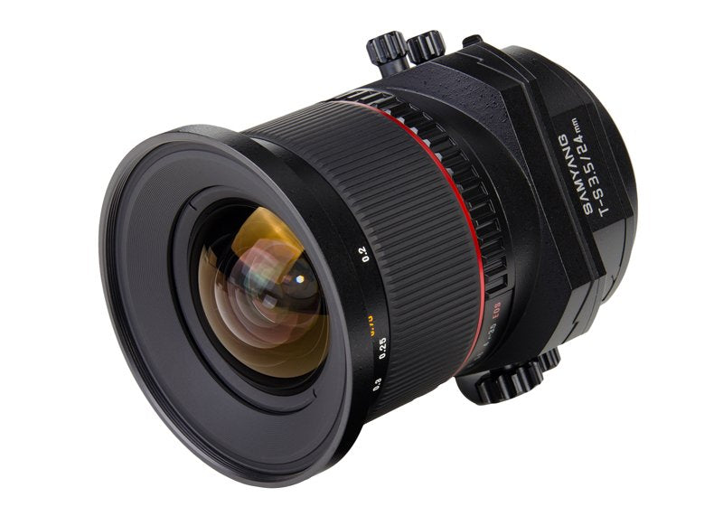 Samyang T-S 24mm 1:3.5 Ed As Umc Slr Objetivo Inclinación-Desplazamiento Negro