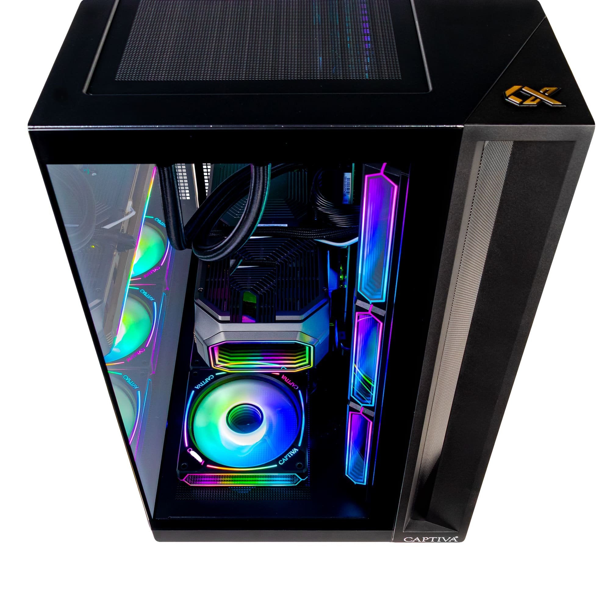 EAN 4046373903308 - CAPTIVA Highend Gaming R90-330 AMD Ryzen™ 9 9900X3D 64 GB DDR5-SDRAM 2 TB SSD NVIDIA GeForce RTX 5080 Win imagen 2