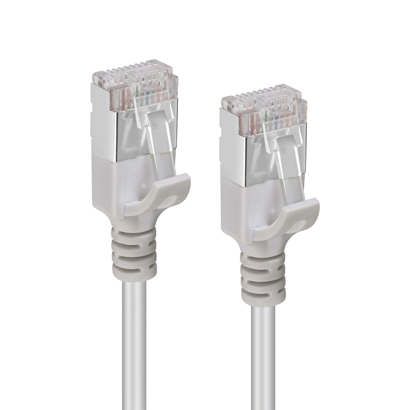 Cat6a U-Ftp Slim, Lszh, 0.15m Network Cable, Grey