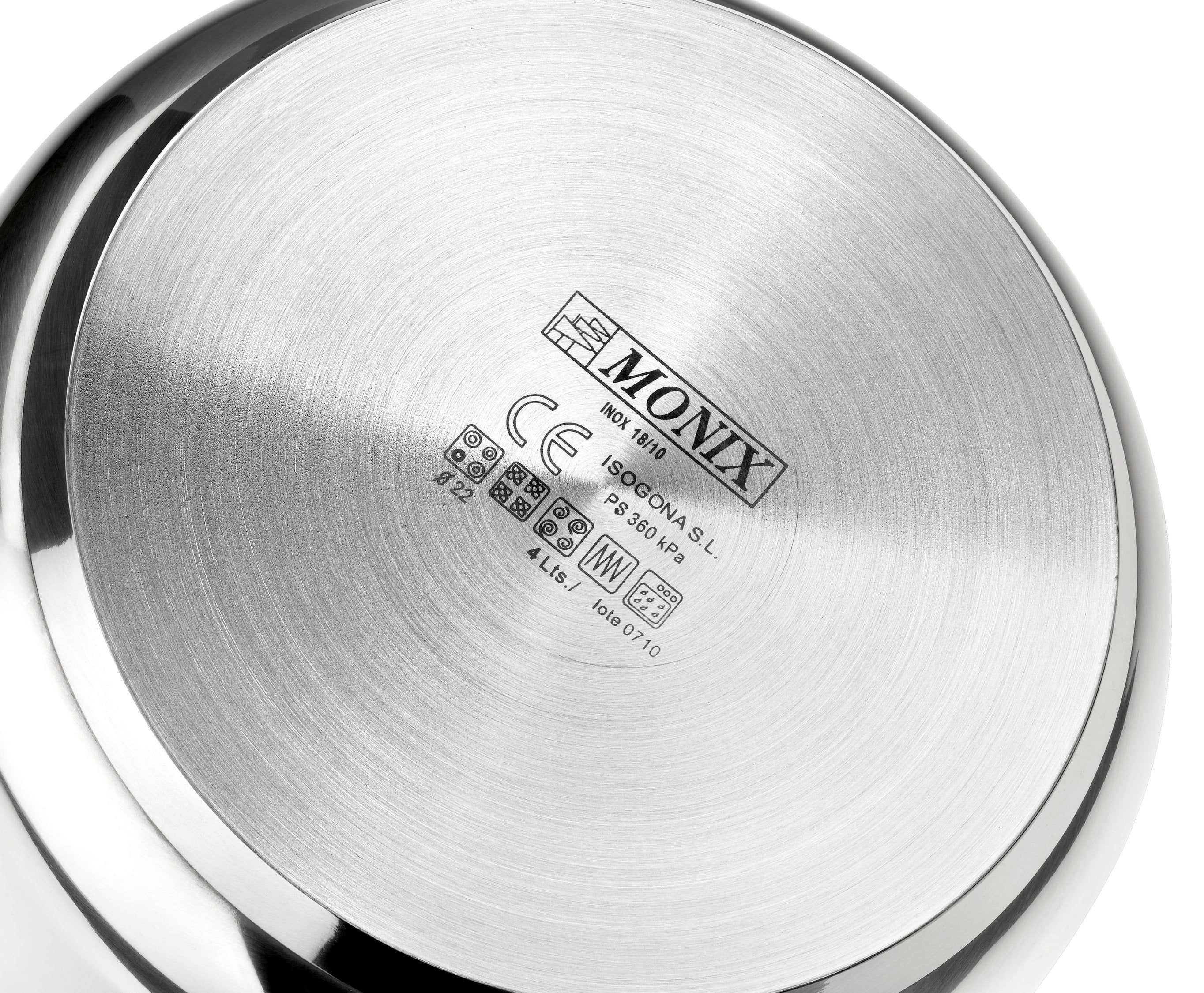 EAN 8435092417740 - Monix M530005 olla a presión 12 L Acero inoxidable imagen 3