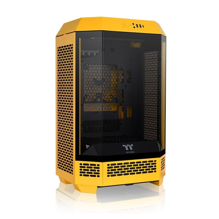 Caja Pc Thermaltake Ca-1y4-00s4wn-00 Amarillo Oscuro