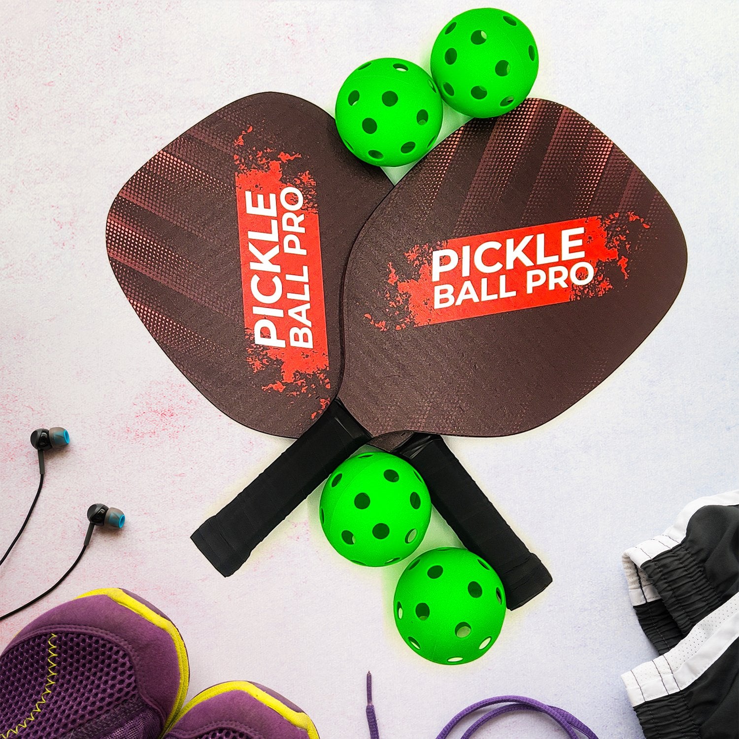 EAN 4260513721694 - Mad Monkey Pickleball Racket Set imagen 4