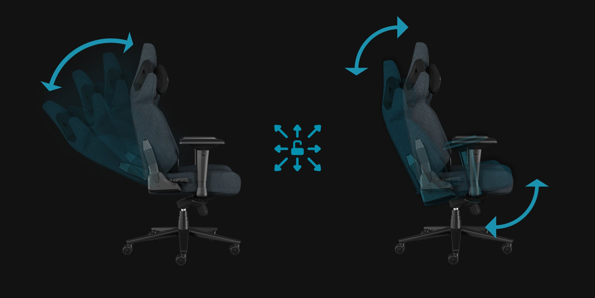 Silla Gaming Genesis Nitro 800 Gris