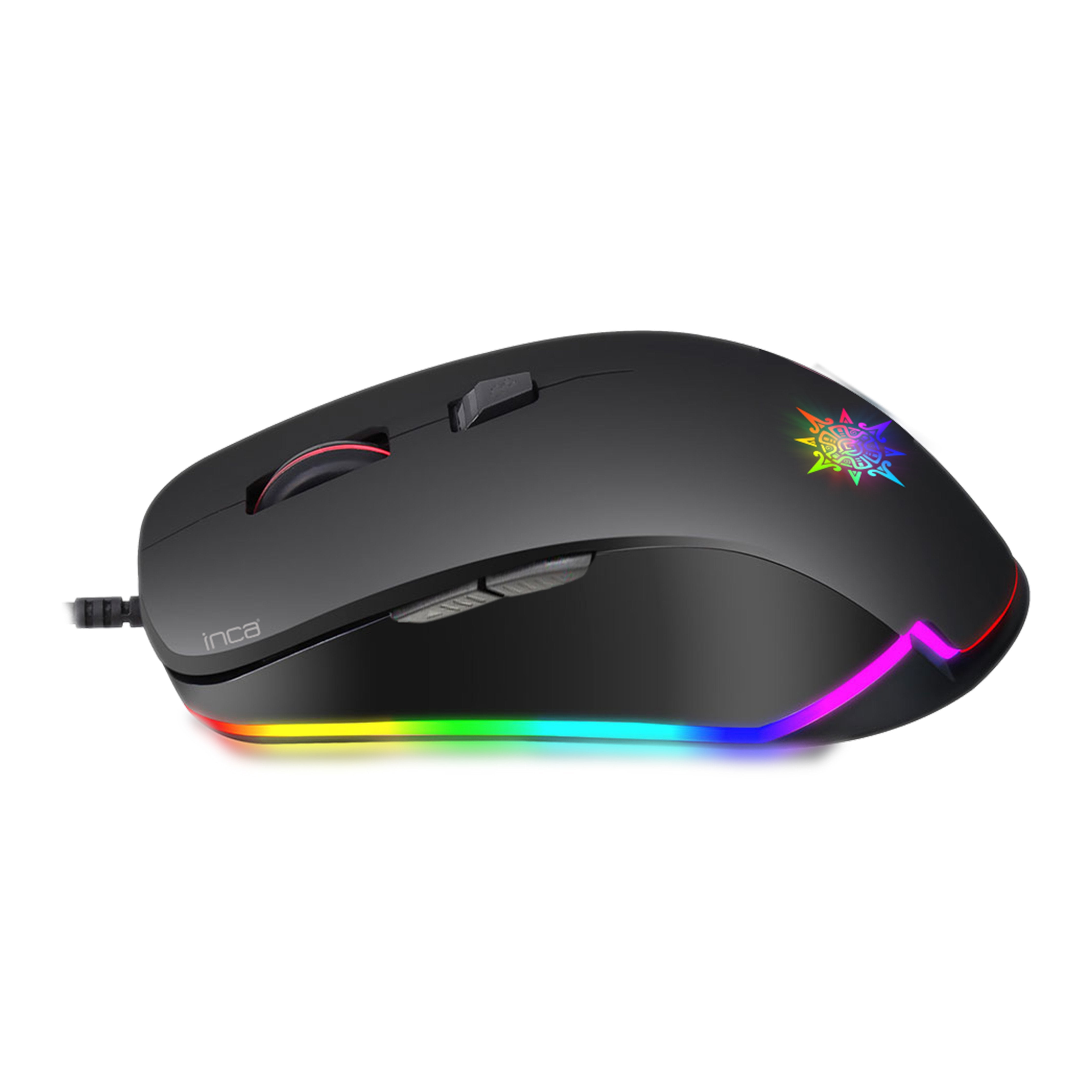 EAN 8681949010477 - Inca IMG-327 ratón Juego Ambidextro USB tipo A Óptico 4800 DPI imagen 2