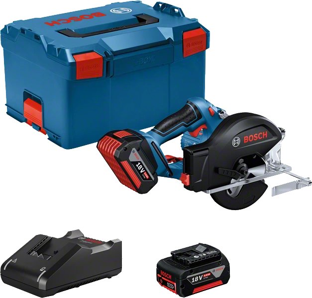 EAN 4059952548371 - Bosch GKM 18V-50 PROFESSIONAL 13,6 cm Negro, Azul, Rojo 4250 RPM imagen 1