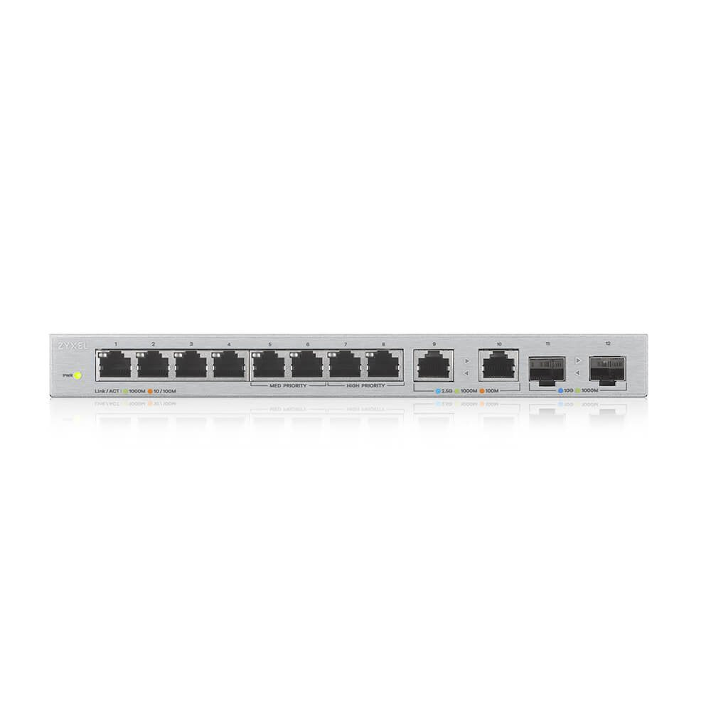 Switch Zyxel Xgs1010-12 Multigig V2 10-Port Unmanaged