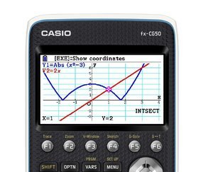 Casio Calculadora Gráfica Fx-Cg50 Pantalla Color Alta Resolución 216x384 Px Negro