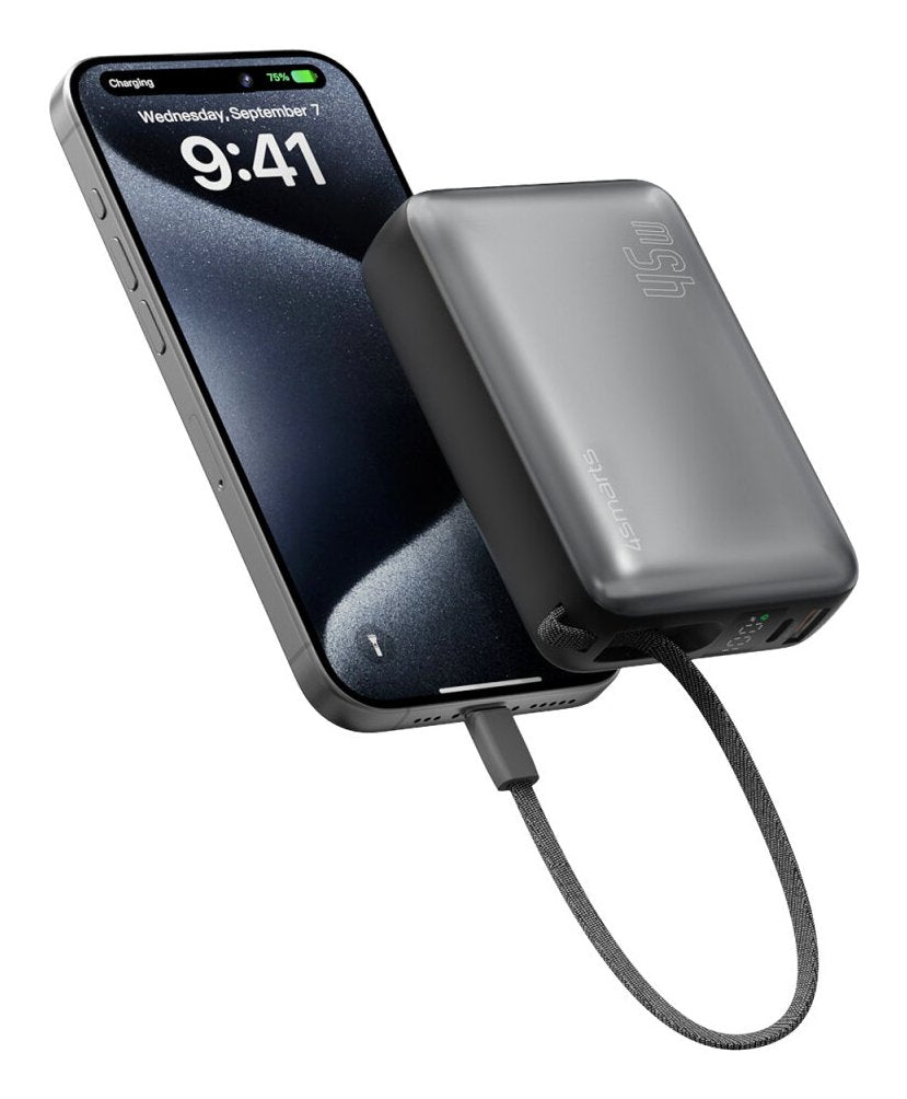 EAN 4252011911011 - 4smarts 541409 batería externa Polímero de litio 20000 mAh Gris imagen 3