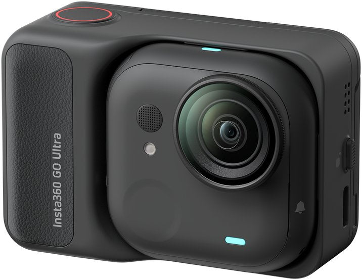 Cámara Digital Deportiva Insta360 Go Ultra Pack Creador 4k Ángulo De Visión 360 Negra