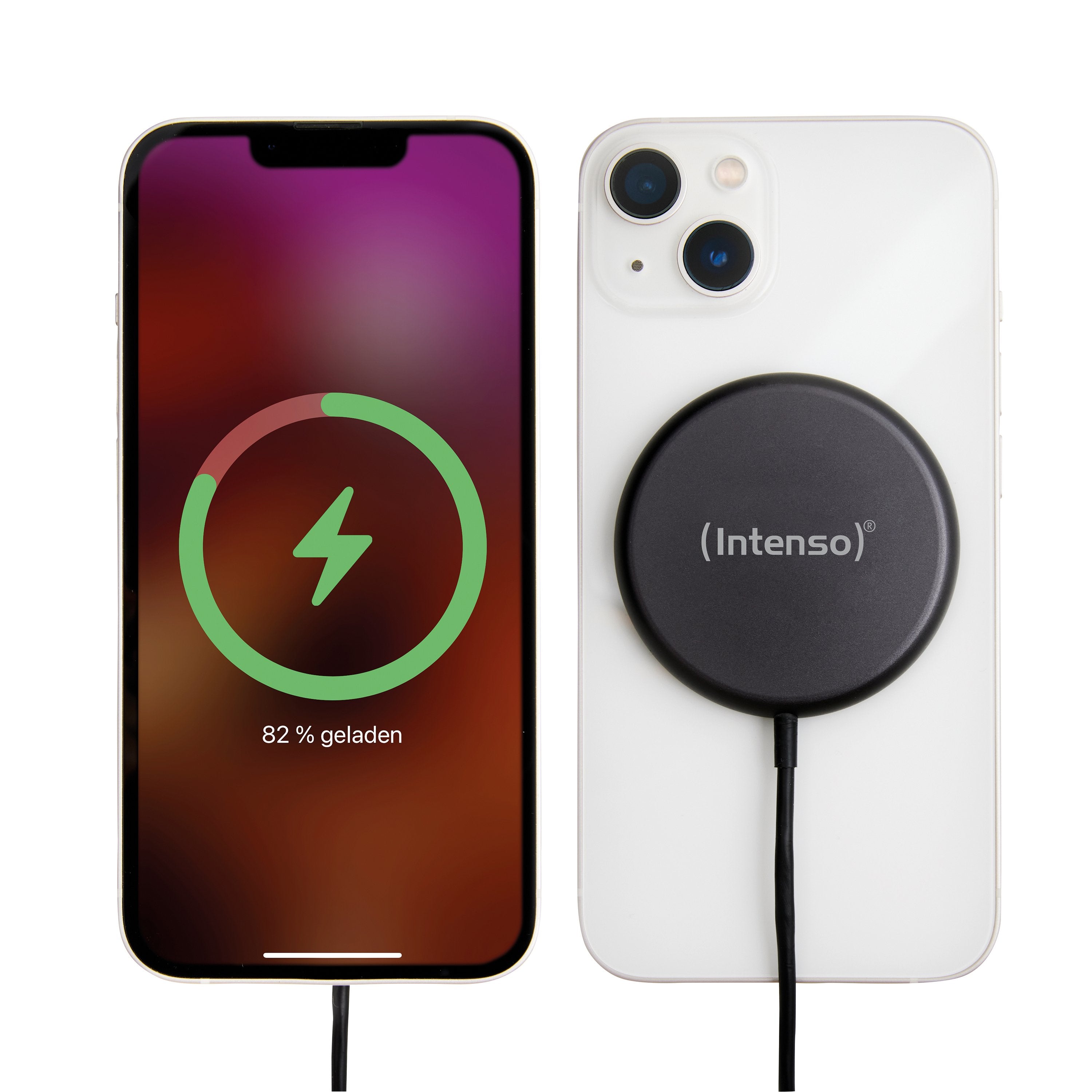 EAN 4034303032648 - Intenso MB1 Smartphone Negro USB Cargador inalámbrico Carga rápida Interior imagen 4