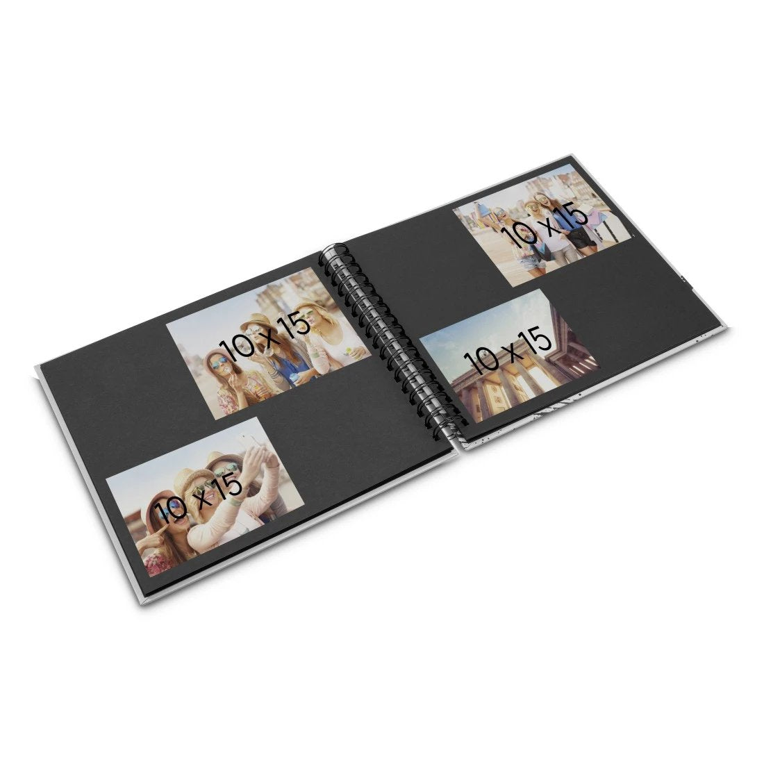 Hama Fine Art Spiral Lagune 28x24 50 Schwarze Seiten 9864