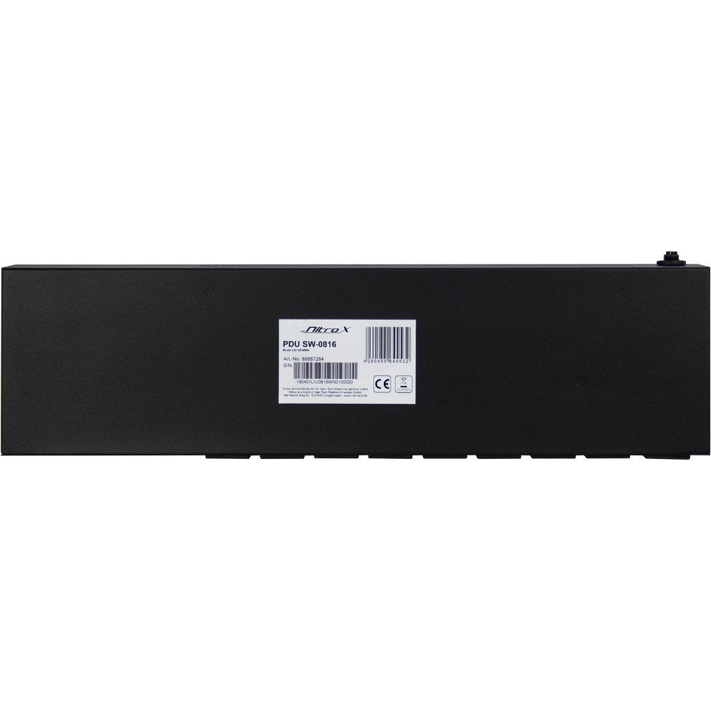 EAN 4260455644532 - Inter-Tech SW-0816 unidad de distribución de energía (PDU) 8 salidas AC Negro imagen 4