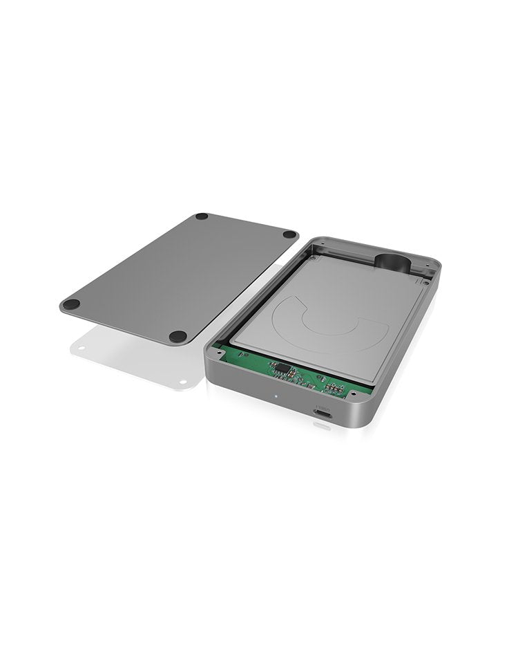 EAN 4250078168126 - ICY BOX IB-247-C31 Carcasa de disco duro/SSD Antracita 2.5" imagen 5