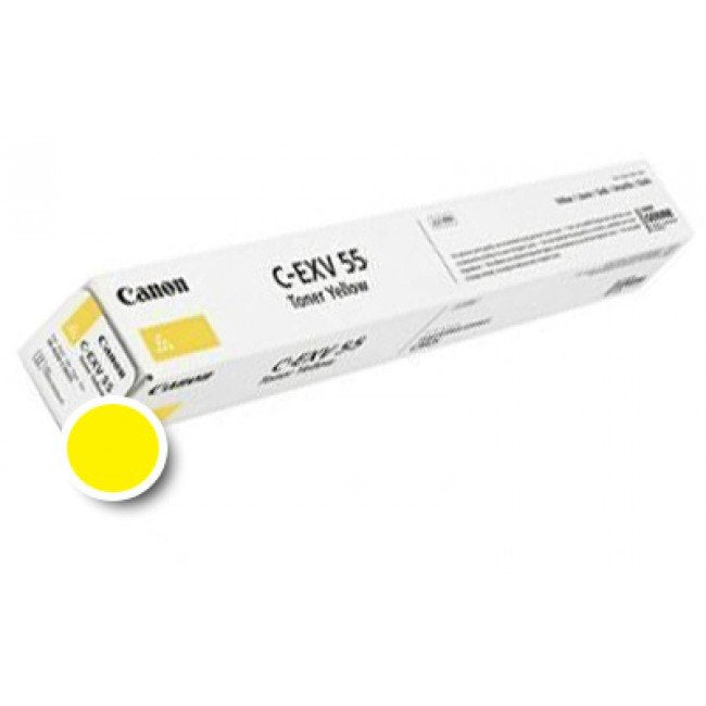 EAN 4549292096422 - Canon C-EXV 55 cartucho de tóner 1 pieza(s) Original Amarillo imagen 1