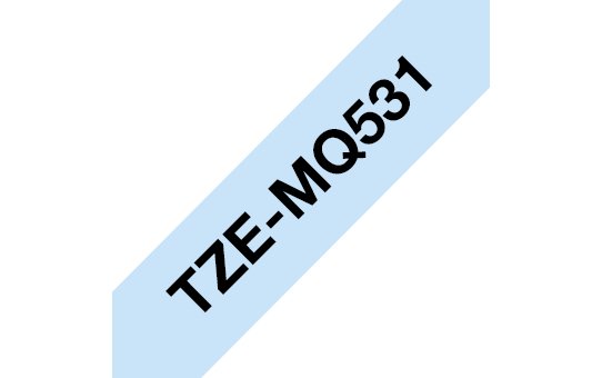 EAN 4977766770491 - Brother TZEMQ531 cinta para impresora de etiquetas Negro sobre azul TZe imagen 1