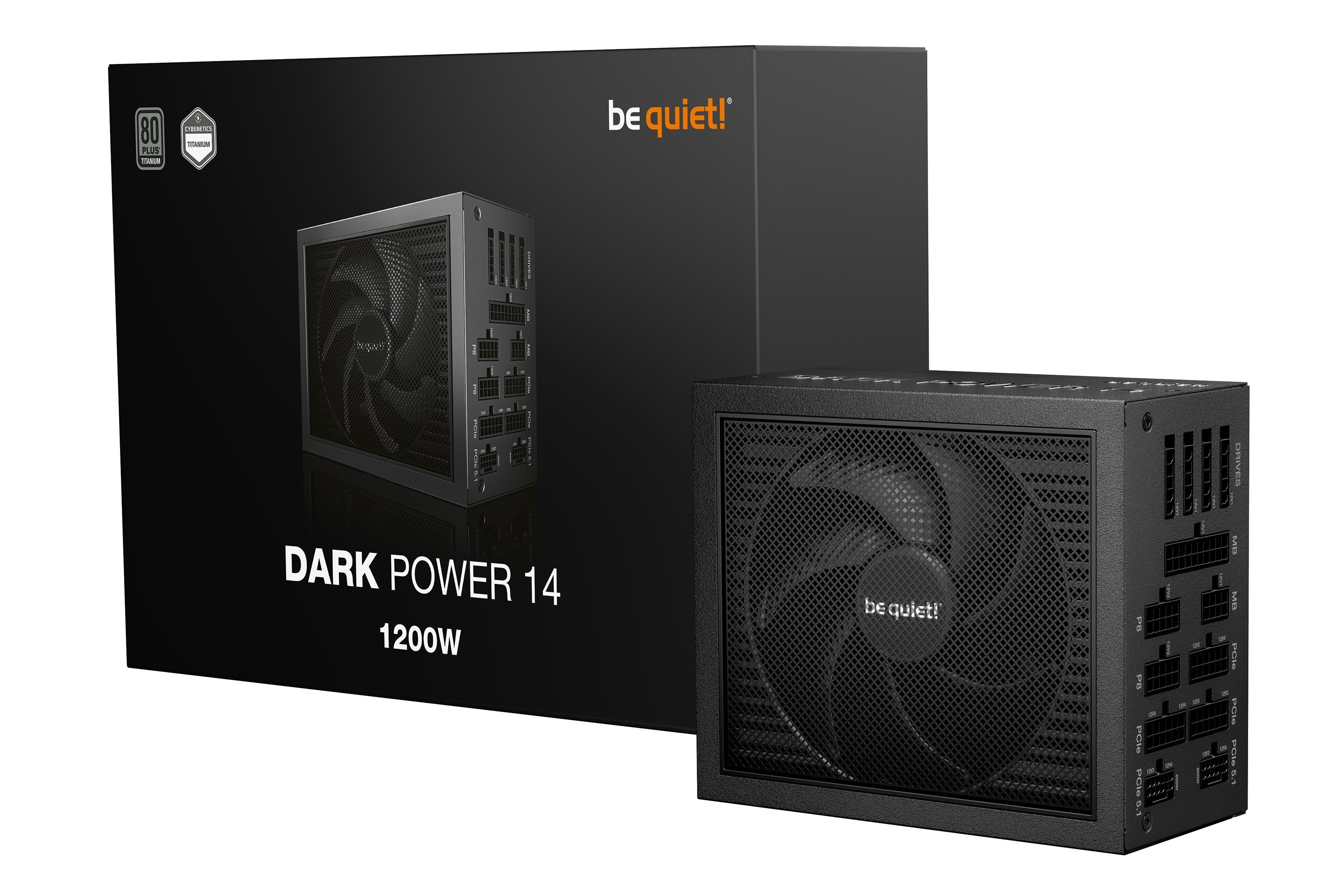 EAN 4260052192030 - be quiet! Dark Power 14 1200 W - 80 Plus Titanium unidad de fuente de alimentación 20+4 pin ATX ATX Negro imagen 5