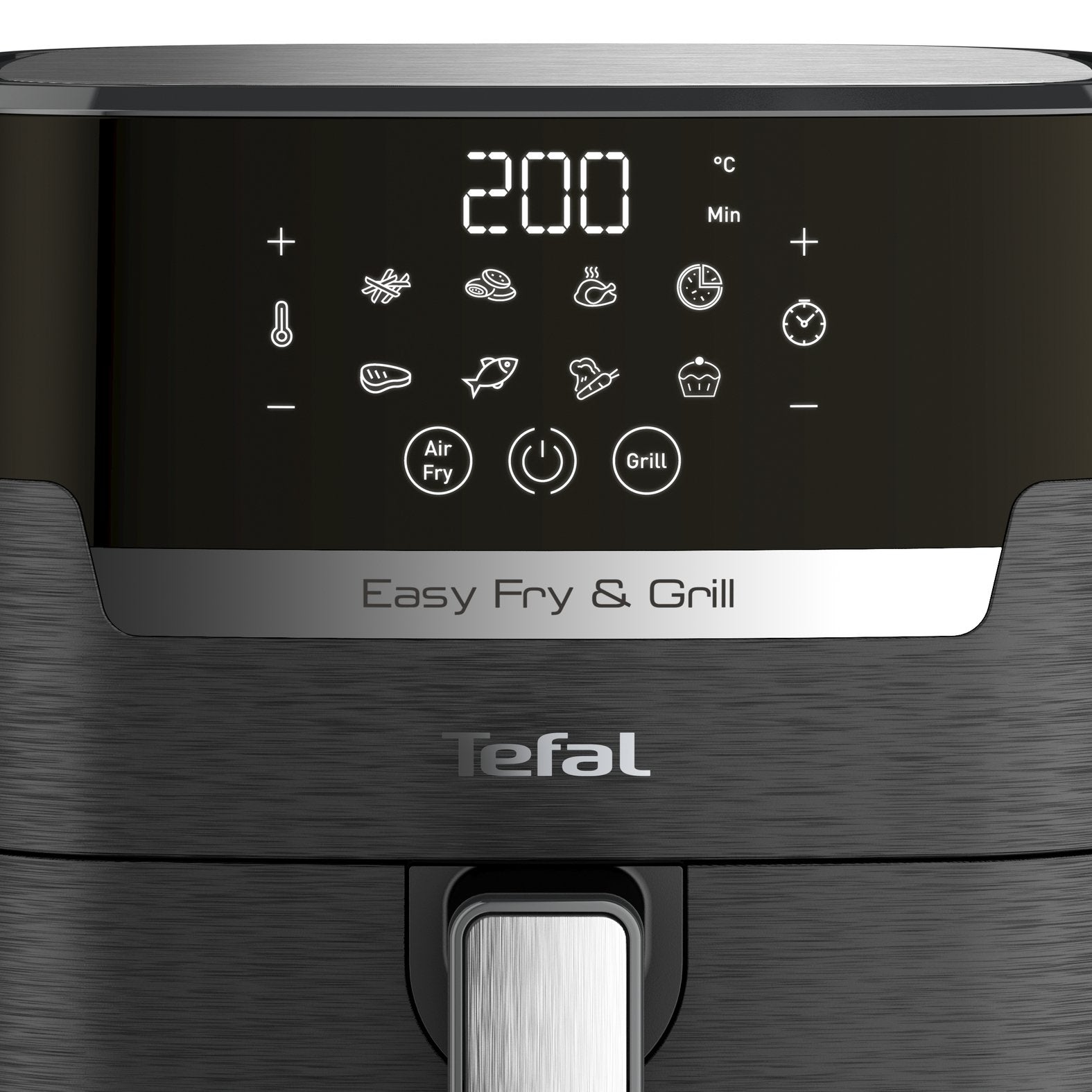 Tefal Easy Fry & Grill Ey505815 Freidora Sencillo 4,2 L Independiente 1550 W Freidora De Aire Caliente Negro