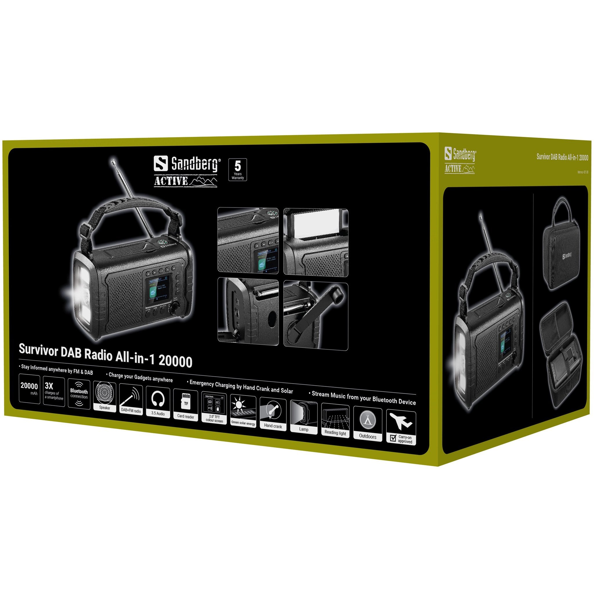 Survivor Dab Radio All-In-1 20000