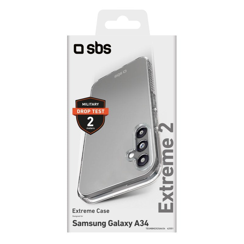 EAN 8018417442551 - SBS Extreme X2 funda para teléfono móvil 16,8 cm (6.6") Transparente imagen 2