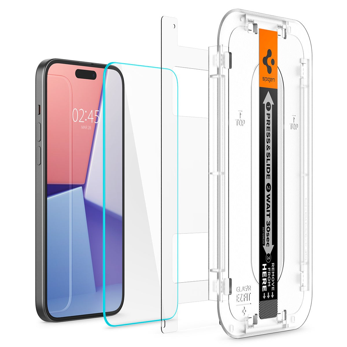 EAN 8809896752244 - Spigen AGL06903 protector de pantalla o trasero para teléfono móvil Apple 2 pieza(s) imagen 2