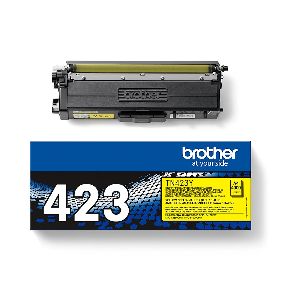 Tóner Original Brother Tn-423y Alta Capacidad Amarillo
