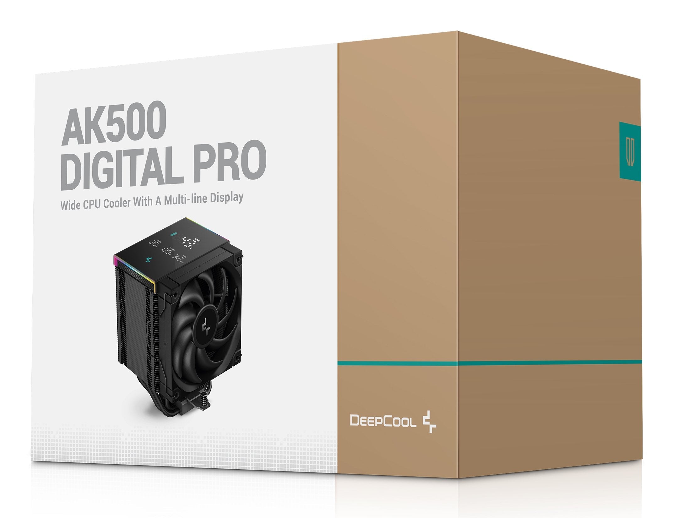 EAN 6933412729181 - DeepCool AK500 Digital Pro Procesador Refrigerador de aire 12 cm Negro 1 pieza(s) imagen 10