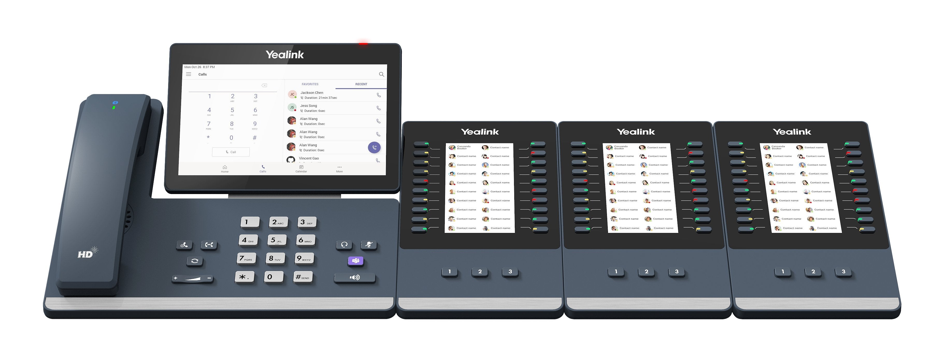EAN 5715328093744 - Yealink MP58-WH E2 Teams teléfono IP Gris LCD Wifi imagen 6